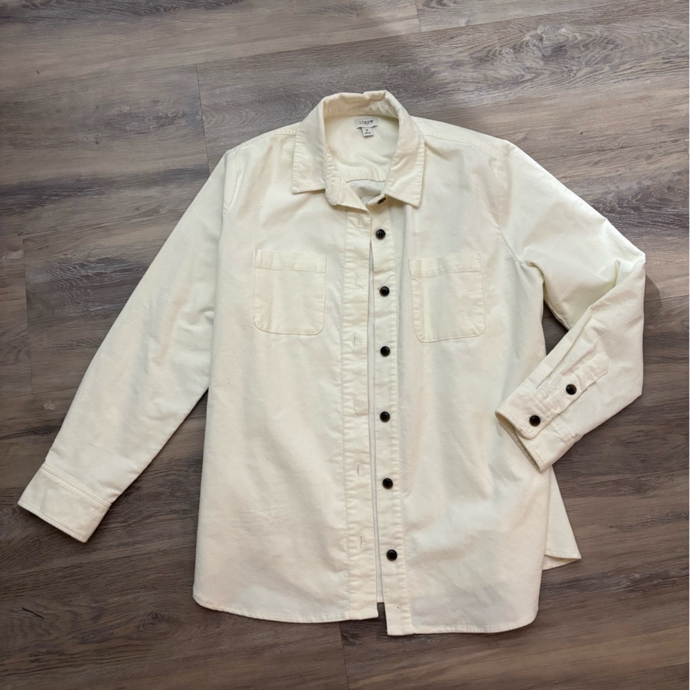 J. Crew corduroy button up